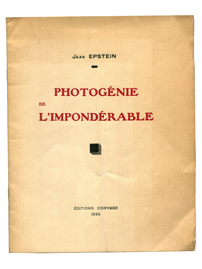 Photogénie de l’impondérable