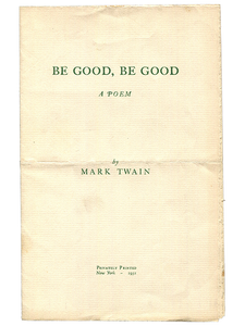 Be Good, Be Good