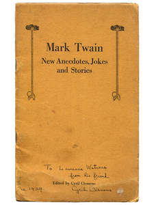 Mark Twain Anecdotes