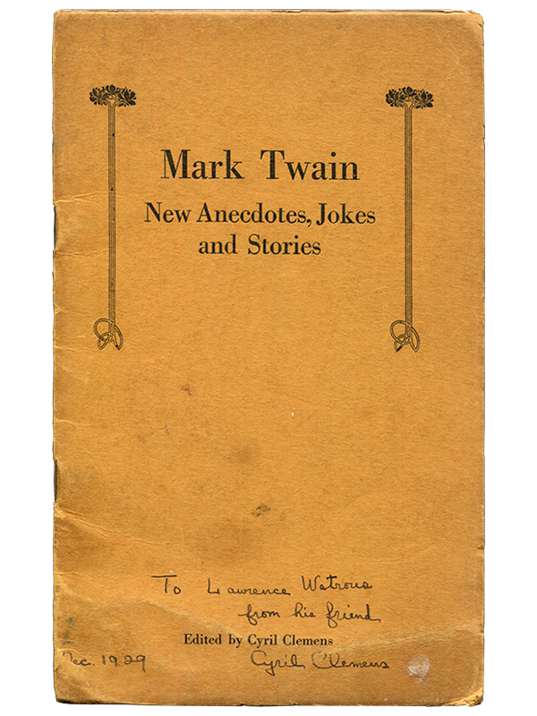 Mark Twain Anecdotes