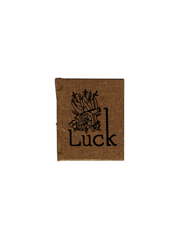 [Miniature book]. Mark Twain [Samuel L. Clemens]. Luck. 1984. First edition.